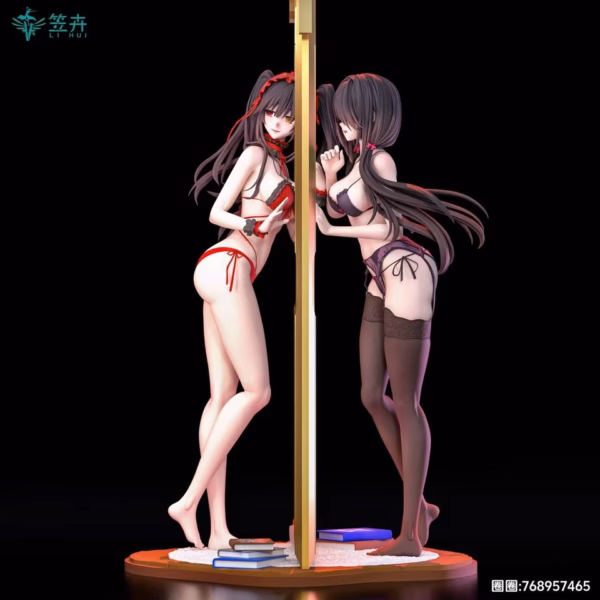 Date A Live LiHui Studio Tokisaki Kurumi Resin Statue 3