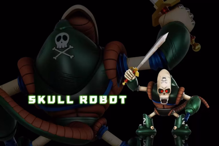 Dragon Ball C Studio Red Ribbon Army Pirate Skull Robot Resin Statue