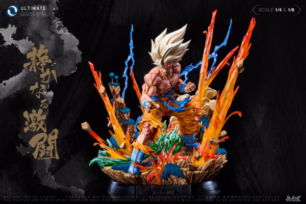 Dragon Ball Notricks Studio Namek Super Saiyan Goku Resin Statue 2