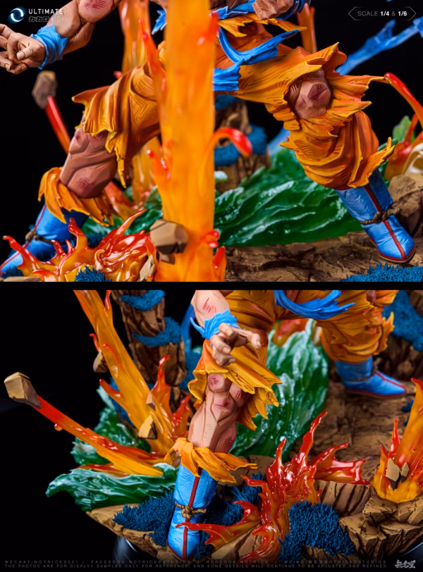 Dragon Ball Notricks Studio Namek Super Saiyan Goku Resin Statue 6