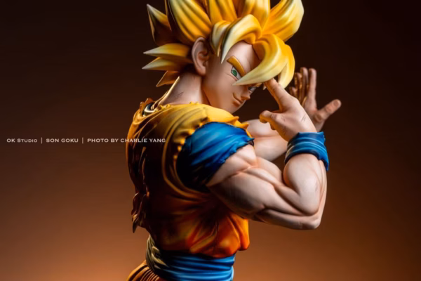 Dragon Ball OK Studio Son Goku Instant Transmission Resin Statue 2
