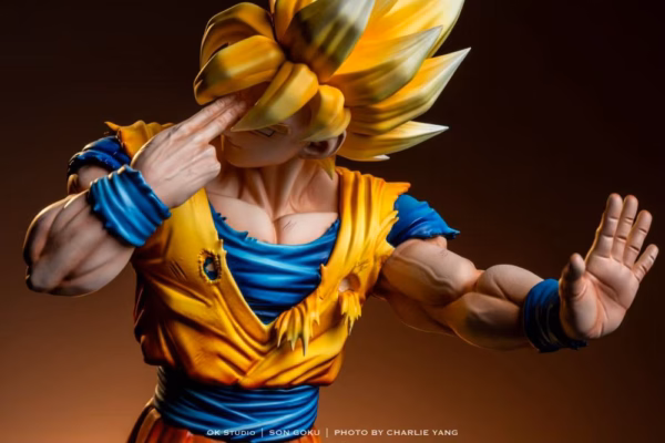 Dragon Ball OK Studio Son Goku Instant Transmission Resin Statue 4