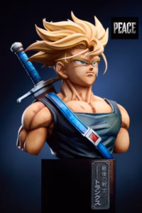 Dragon Ball Peace Studio The Last Warrior Trunks Bust Resin Statue