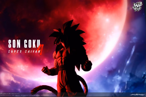 Dragon Ball WDF Studio SSJ4 Goku Resin Statue 4