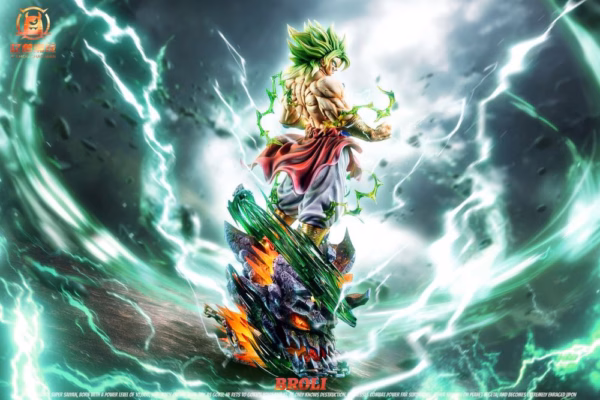 Dragon Ball Yi Shou Chao Wan Studio Broly Resin Statue 3