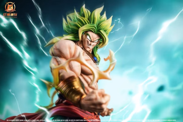 Dragon Ball Yi Shou Chao Wan Studio Broly Resin Statue 4