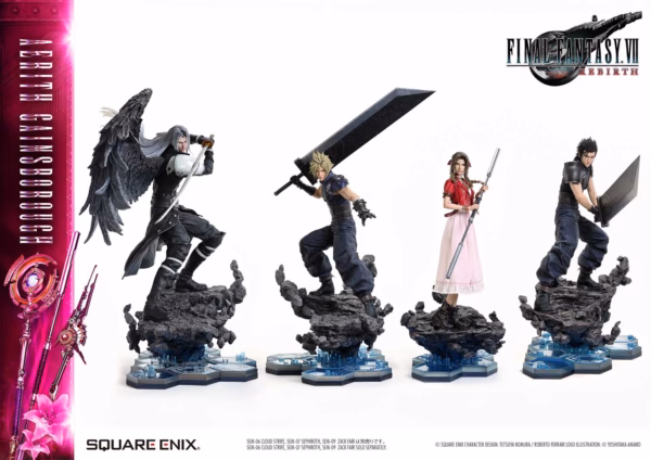 Final Fantasy VII Rebirth Prime 1 Studio Aerith Gainsborough Licensed Resin Statue 8