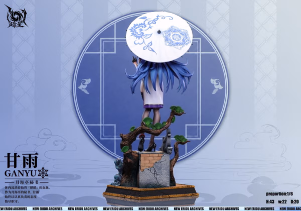 Genshin Impact An Xing Studio Shenhe X Ganyu Resin Statue 3