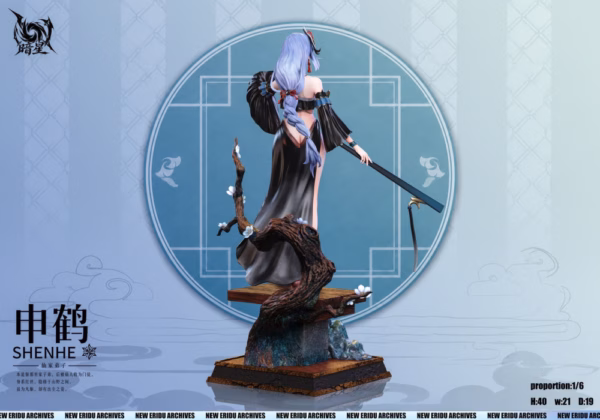 Genshin Impact An Xing Studio Shenhe X Ganyu Resin Statue 4