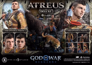 God of War Ragnarok Prime 1 Studio Atreus Licensed Resin Statue