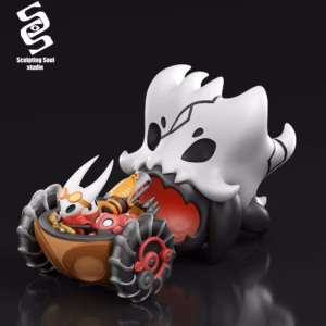 Hollow Knight Silksong Sculpting Soul Studio Rescuing Pilbloom Mechanic Hornet Resin Statue