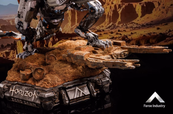 Horizon Zero Dawn Faroe Industry Thunderjaw Resin Statue 2