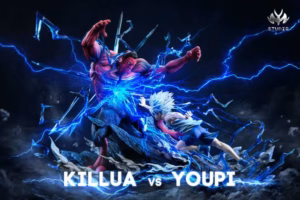 Hunter x Hunter Mu Yao Studio Killua Zoldyck X Menthuthuyoupi Resin Statue