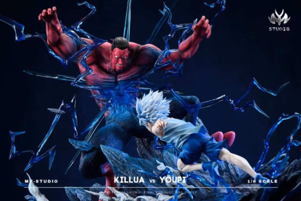 Hunter x Hunter Mu Yao Studio Killua Zoldyck X Menthuthuyoupi Resin Statue 2