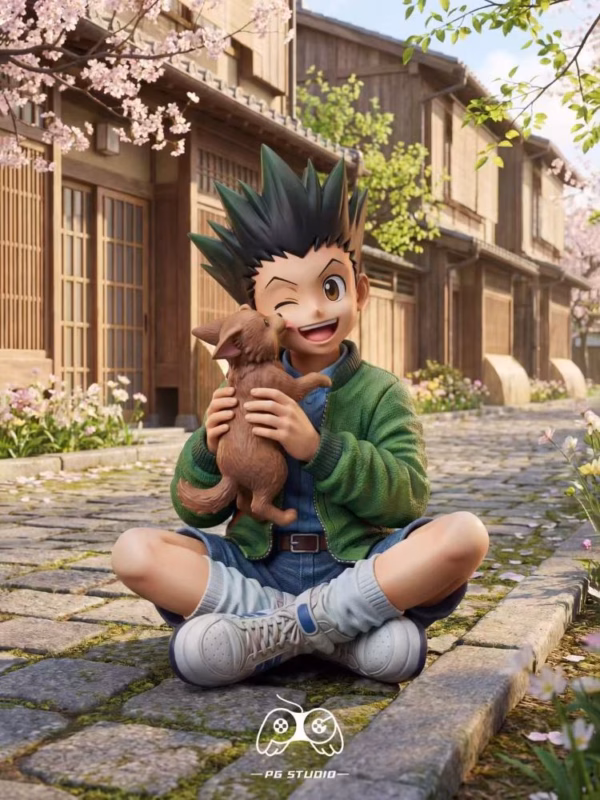 Hunter x Hunter PG Studio Gon Freecss X Killua Zoldyck Resin Statue 2