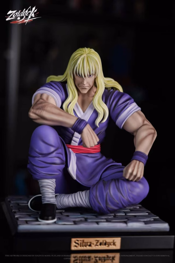 Hunter x Hunter Zoldyck Studio Silva x Zeno Resin Statue 4