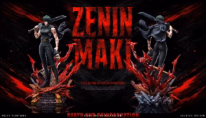 Jujutsu Kaisen BBA Studio Zenin Maki Resin Statue