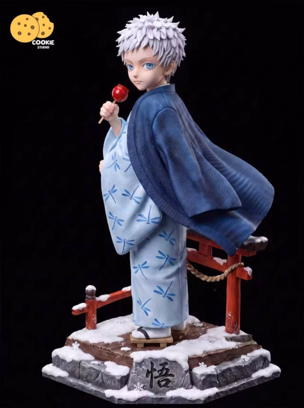 Jujutsu Kaisen Cookie Studio Kid Gojo Satoru Resin Statue 4