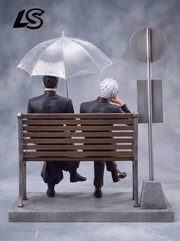 Jujutsu Kaisen LS Studio Satoru Gojo x Suguru Geto Bus Stop Resin Statue 2