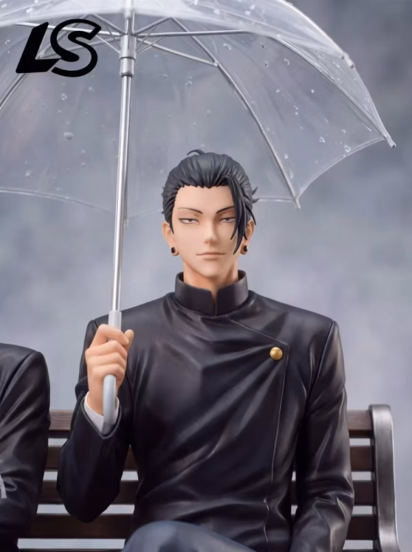 Jujutsu Kaisen LS Studio Satoru Gojo x Suguru Geto Bus Stop Resin Statue 4