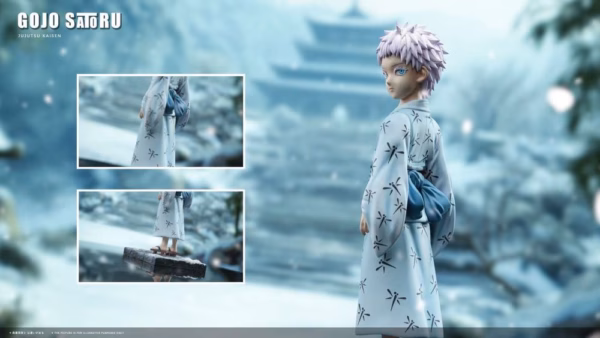 Jujutsu Kaisen Liu Yan Studio Childhood Gojo Satoru Resin Statue 2