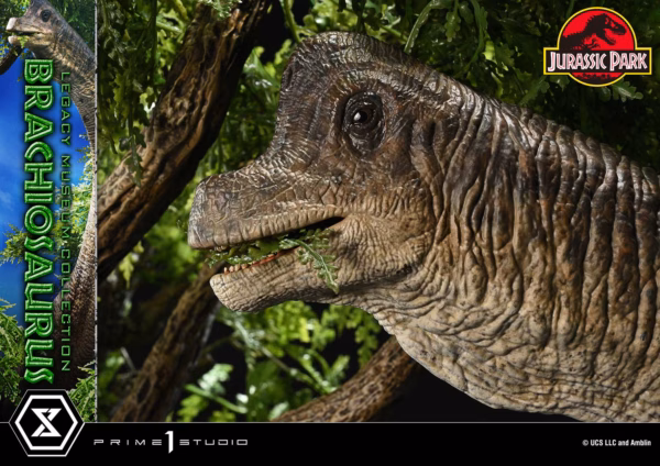 Jurassic Park Prime 1 Studio Brachiosaurus Licensed Resin Statue 7