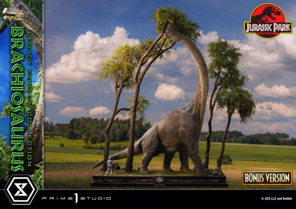 Jurassic Park Prime 1 Studio Brachiosaurus Licensed Resin Statue 8