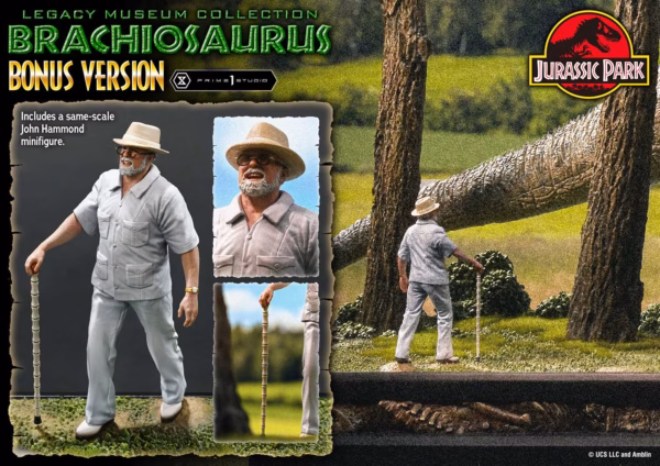 Jurassic Park Prime 1 Studio Brachiosaurus Licensed Resin Statue 99