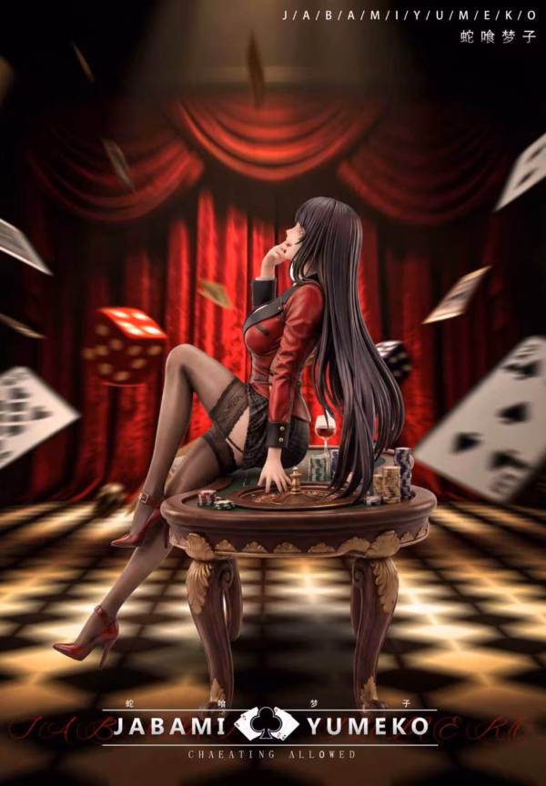 Kakegurui MBB Studio Jabami Yumeko Resin Statue 4