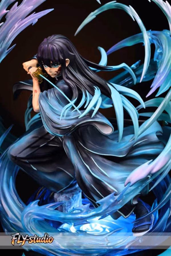 Kimetsu no Yaiba FLY Studio Muichiro Tokito Resin Statue 3