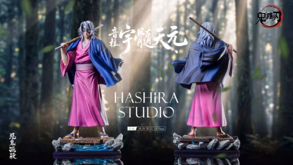 Kimetsu no Yaiba Hashira Studio Tengen Uzui Resin Statue 1