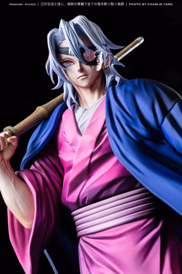 Kimetsu no Yaiba Hashira Studio Tengen Uzui Resin Statue 3