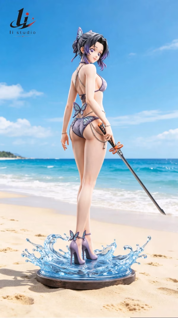 Kimetsu no Yaiba Li Studio Shinobu Kocho Swimsuit Resin Statue 3