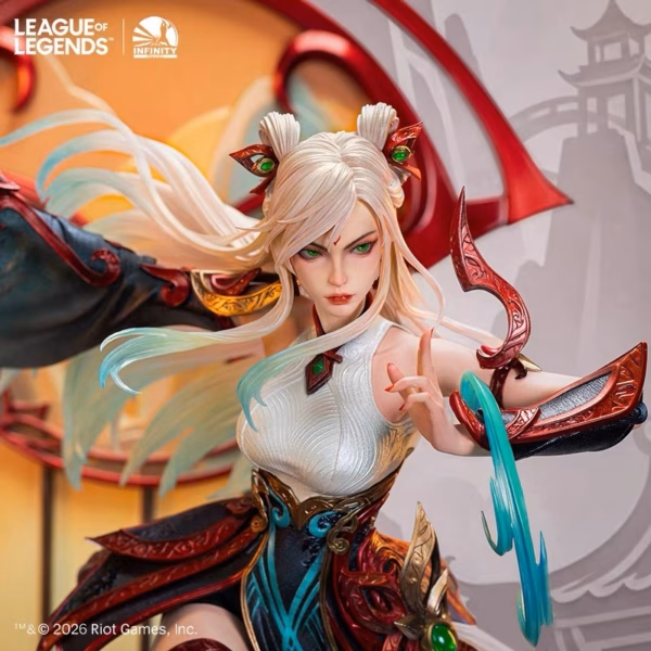 League of Legends Infinity Studio Mythmaker Irelia Licensed Resin Statue 2
