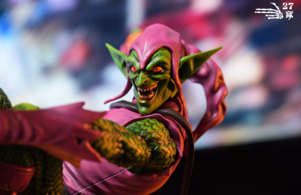 Marvel 27abyss Studio Spider Man Vs Green Goblin Resin Statue 6