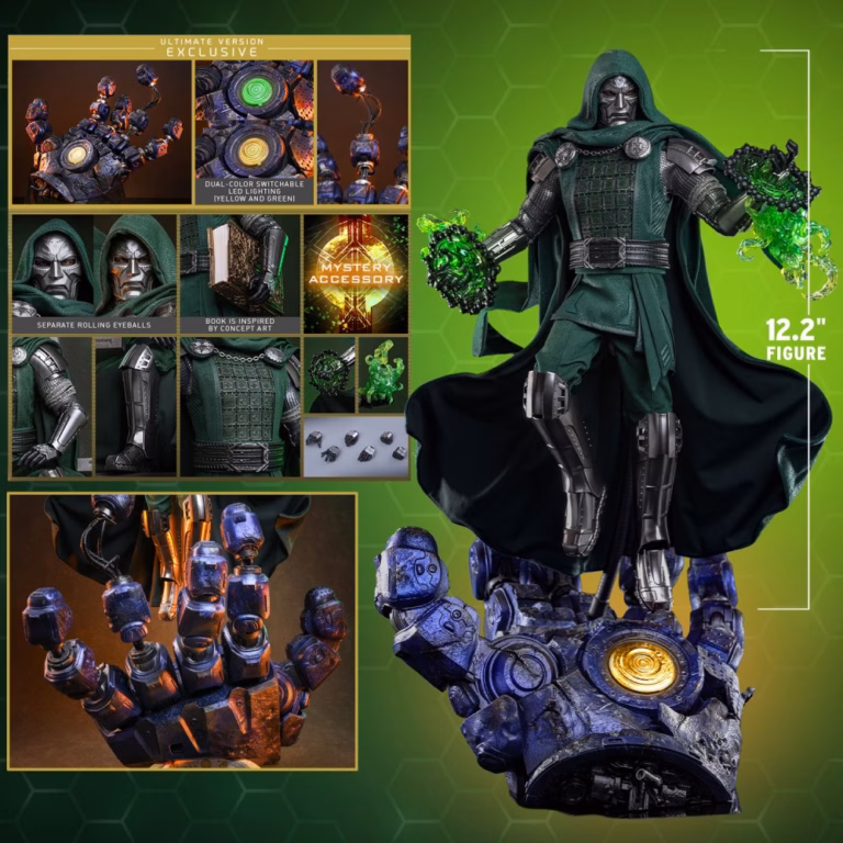 Marvel Hot Toys Doctor Doom Licensed