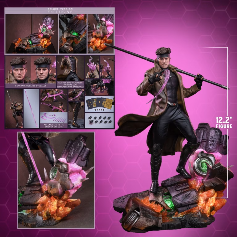Marvel Hot Toys  Gambit Licensed