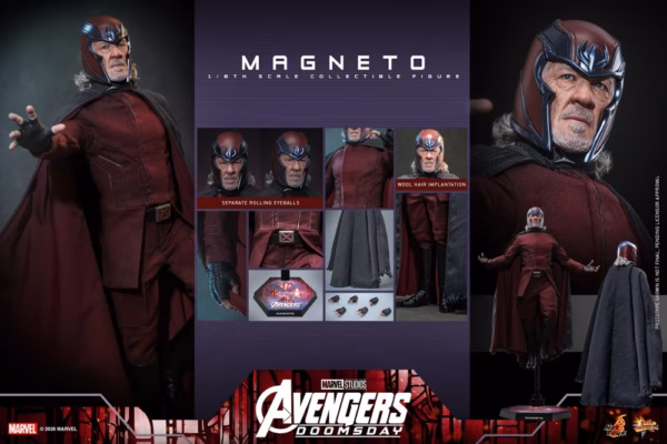 Marvel Hot Toys Magneto Licensed 2