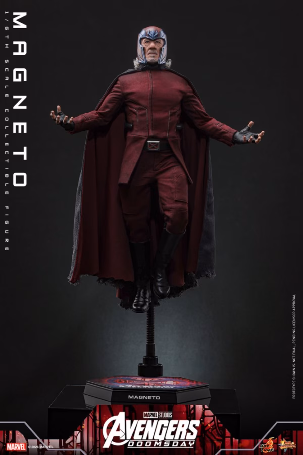 Marvel Hot Toys Magneto Licensed 3