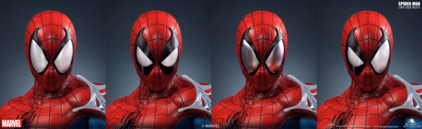 Marvel Queen Studio Comic Spider Man bust Licensed Resin Statue 3