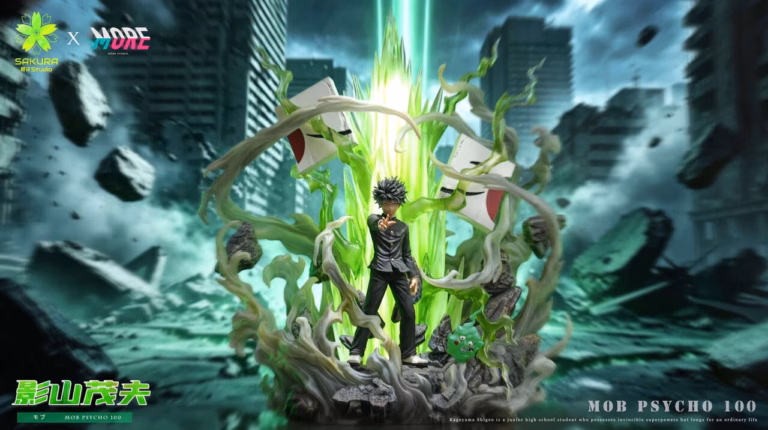 Mob Psycho 100 Sakura × More Studio Shigeo Kageyama Resin Statue