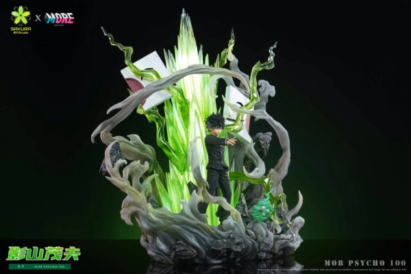 Mob Psycho 100 Sakura × More Studio Shigeo Kageyama Resin Statue 4