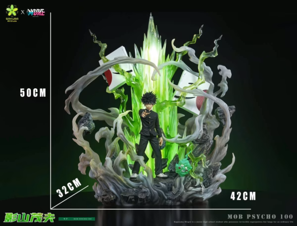 Mob Psycho 100 Sakura × More Studio Shigeo Kageyama Resin Statue 5