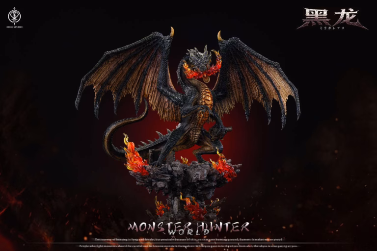Monster Hunter Edge Studio Fatalis Resin Statue