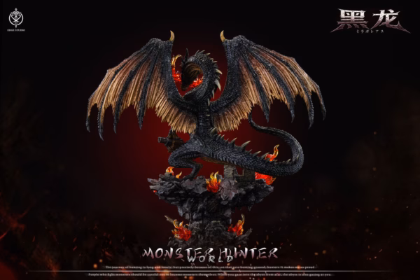 Monster Hunter Edge Studio Fatalis Resin Statue 4