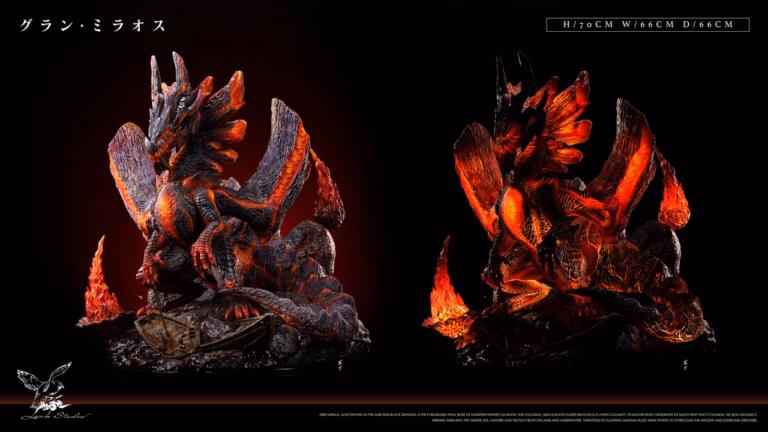 Monster Hunter Lark Studio Dire Miralis Resin Statue