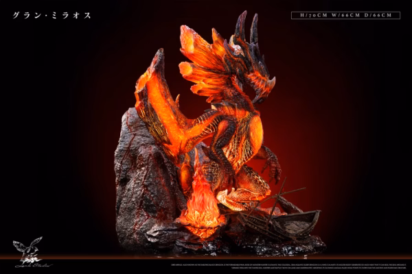 Monster Hunter Lark Studio Dire Miralis Resin Statue 3