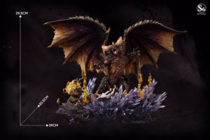 Monster Hunter S6 Studio Nergigante X Rajang Resin Statue