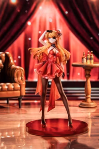 Neon Genesis Evangelion CircleMax Studio Asuka Langley Soryu Dress Resin Statue