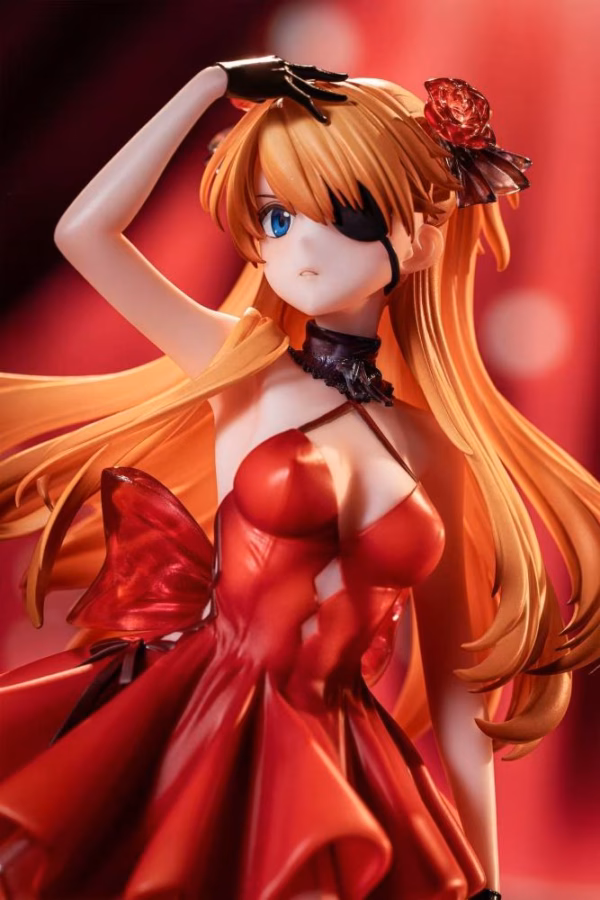 Neon Genesis Evangelion CircleMax Studio Asuka Langley Soryu Dress Resin Statue 3